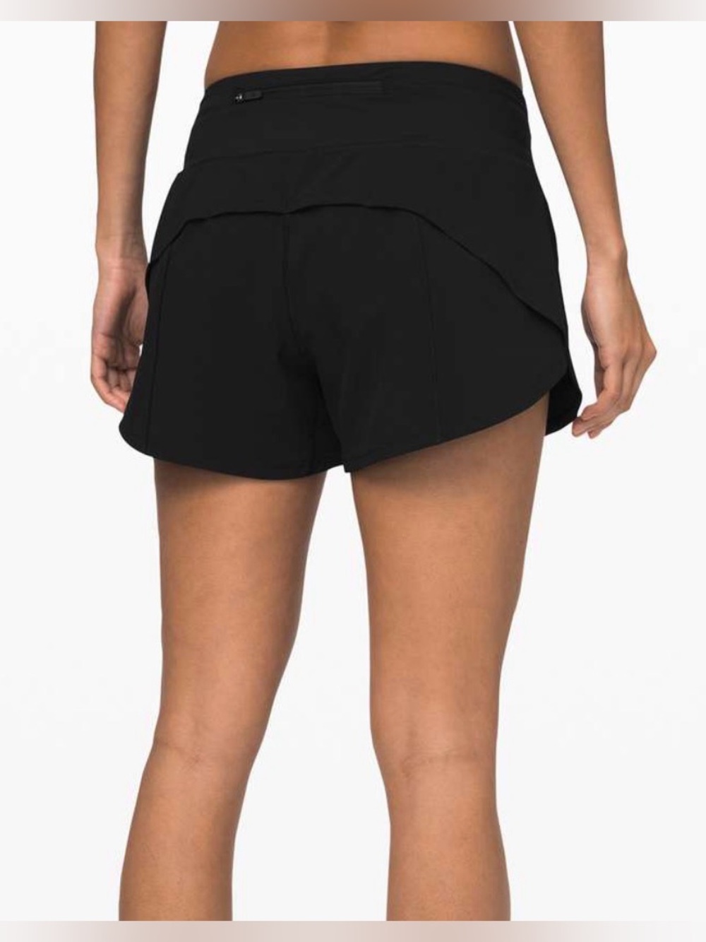 Lululemon black shorts speed up